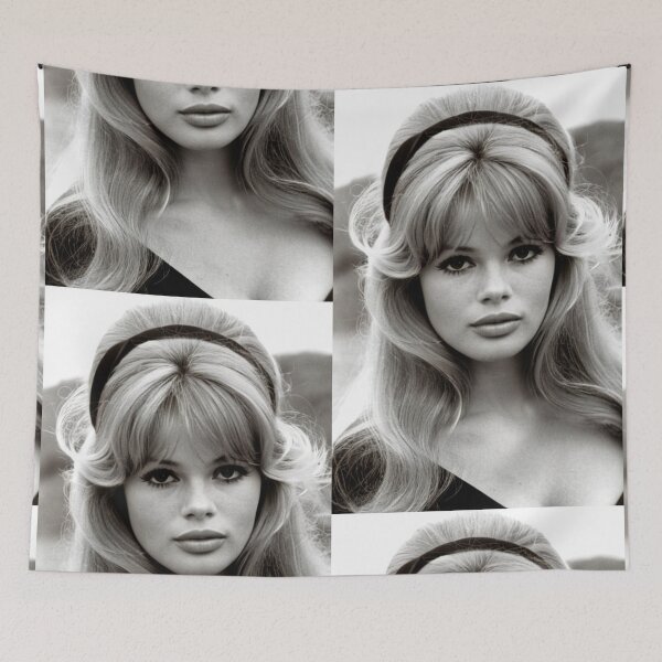Item preview, Character - Portrait Black and White Headband Wide designed and sold by Beat-It.