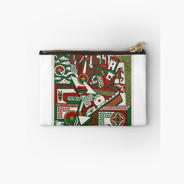 Item preview, **Title:** > Burkina Faso Cubist Art Poster – African Art Wall Decoration – ZK PRO designed and sold by zalakopro.
