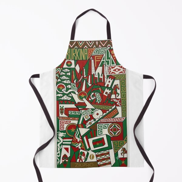 Item preview, **Title:** > Burkina Faso Cubist Art Poster – African Art Wall Decoration – ZK PRO designed and sold by zalakopro.