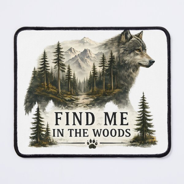 Item preview, Find Me in the Woods –Forest Adventure Design designed and sold by GGAUL.
