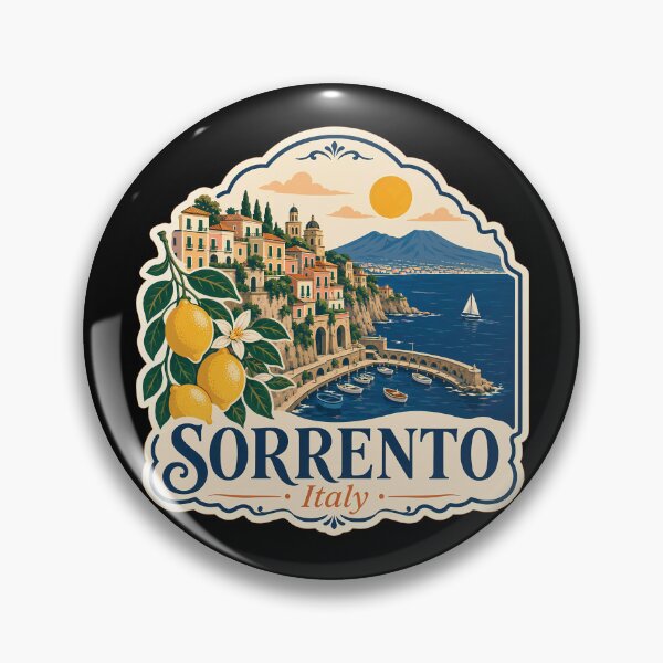 Item preview, Explore Sorrento Italy Mediterranean Paradise Decal designed and sold by turtlestart.