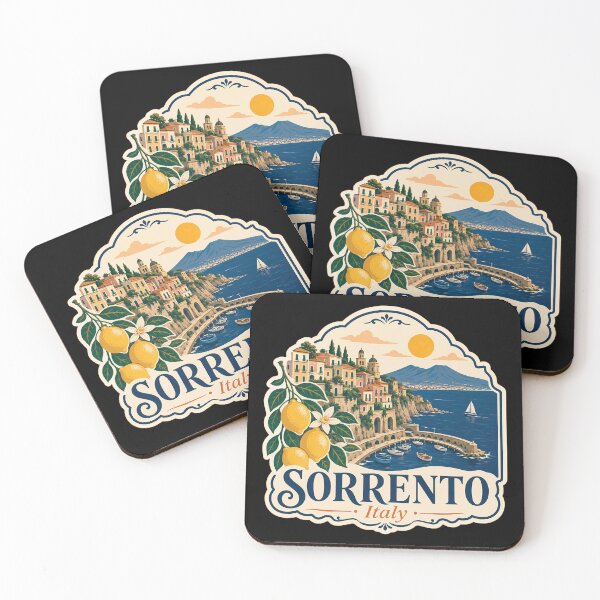 Item preview, Explore Sorrento Italy Mediterranean Paradise Decal designed and sold by turtlestart.