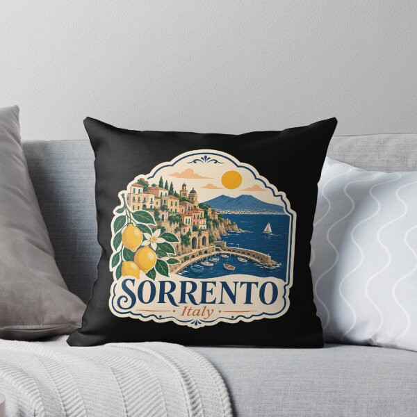 Item preview, Explore Sorrento Italy Mediterranean Paradise Decal designed and sold by turtlestart.