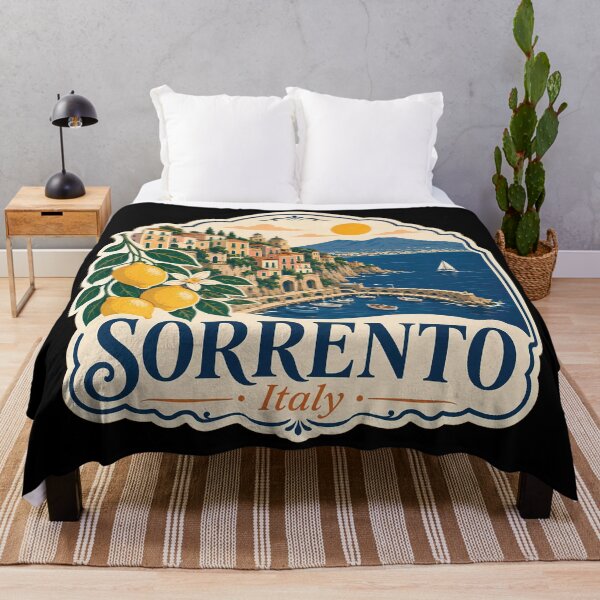 Item preview, Explore Sorrento Italy Mediterranean Paradise Decal designed and sold by turtlestart.