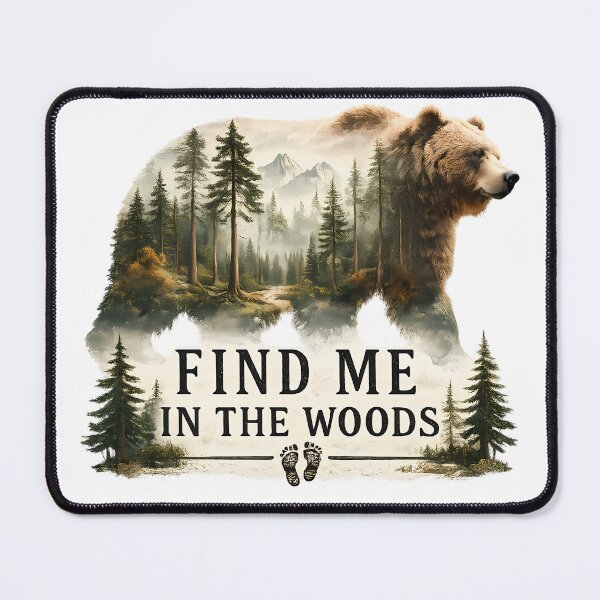 Item preview,  Find Me in the Woods –Forest Adventure Design designed and sold by GGAUL.