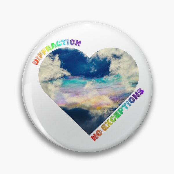 Item preview, Iridescent Pride — Diffraction. No Exceptions. designed and sold by Feral Vibes.