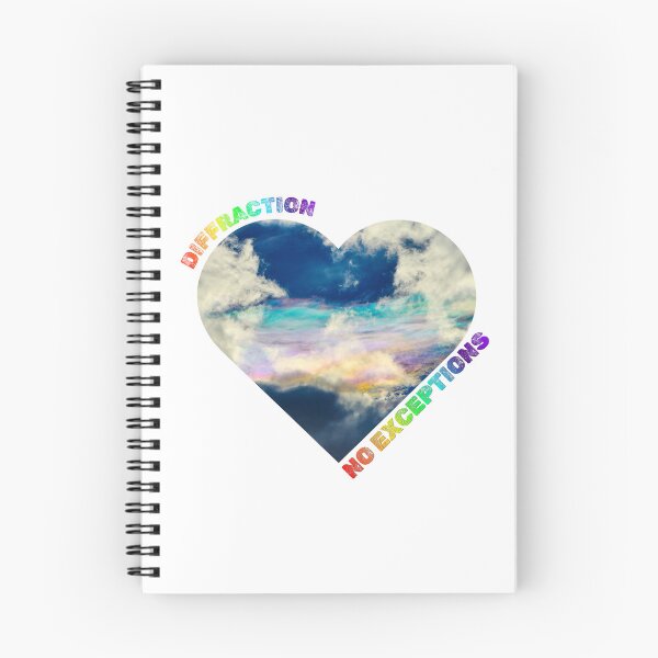 Item preview, Iridescent Pride — Diffraction. No Exceptions. designed and sold by Feral Vibes.