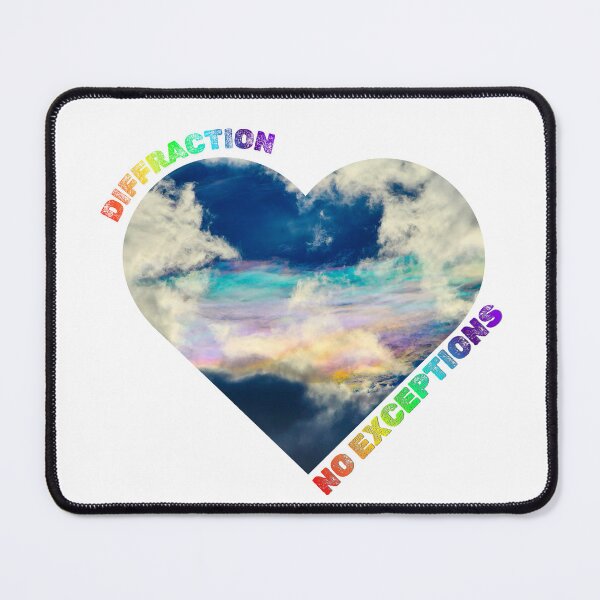 Item preview, Iridescent Pride — Diffraction. No Exceptions. designed and sold by Feral Vibes.