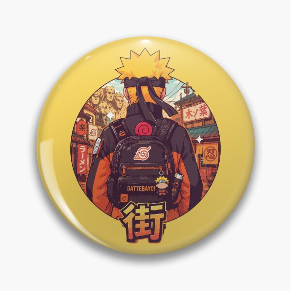 Item preview, Naruto Uzumaki Dattebayo Streetwear Art designed and sold by BrownHorse90s.