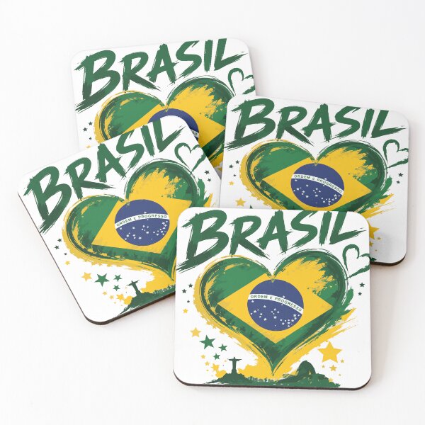 Item preview, Brazil Flag T-Shirt  designed and sold by Artimax-Studio.
