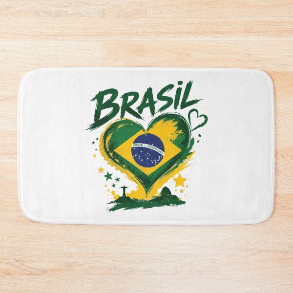 Item preview, Brazil Flag T-Shirt  designed and sold by Artimax-Studio.