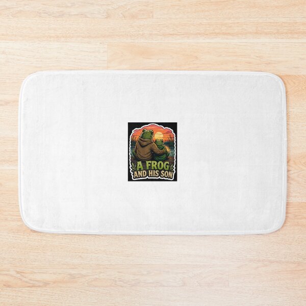 Item preview, A Frog and His Son iPhone Case | Cute Father & Son Frog Family Design designed and sold by Deepstudio09.