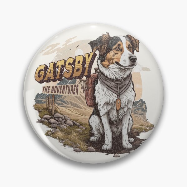 Item preview, Gatsby the Adventurer – Mountain Explorer Dog designed and sold by AngryToro.