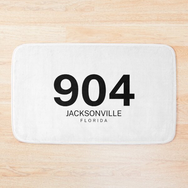 Item preview, 904 Jacksonville Florida Minimalist Area Code designed and sold by Paper Drip.