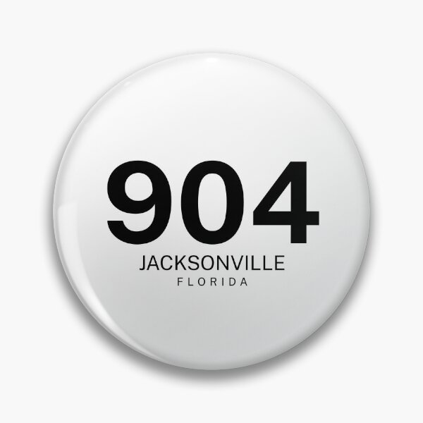 Item preview, 904 Jacksonville Florida Minimalist Area Code designed and sold by Paper Drip.