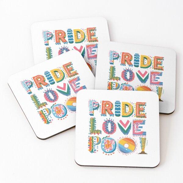 Item preview, Pride Rainbow Typography Design | Colorful LGBTQ+ Celebration Artwork designed and sold by Vvmd.