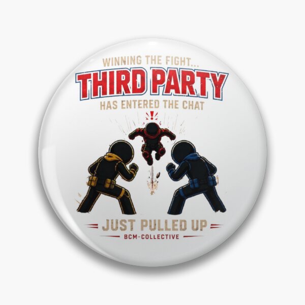 Item preview, Third Party Has Entered The Chat Gaming Meme Design | BCM-Collective designed and sold by BCM-Collective.