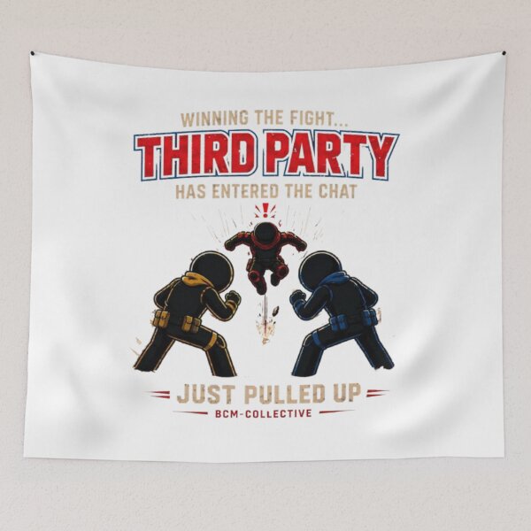 Item preview, Third Party Has Entered The Chat Gaming Meme Design | BCM-Collective designed and sold by BCM-Collective.