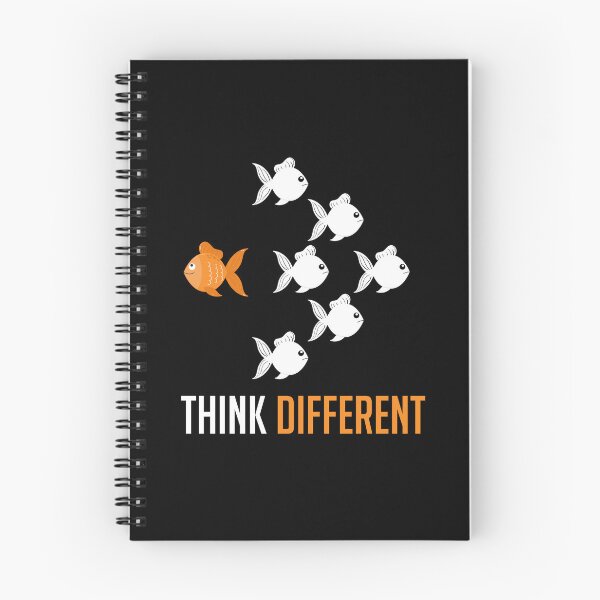 Item preview, Think Different Motivational Quote Art designed and sold by teeperfect.