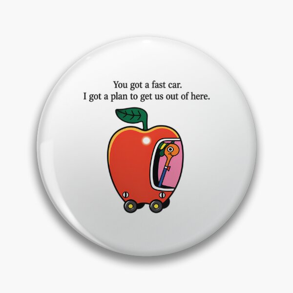 Item preview, Fast Car - Apple Car Driving - We Are All In Our Cars Right Now designed and sold by Malosortin.