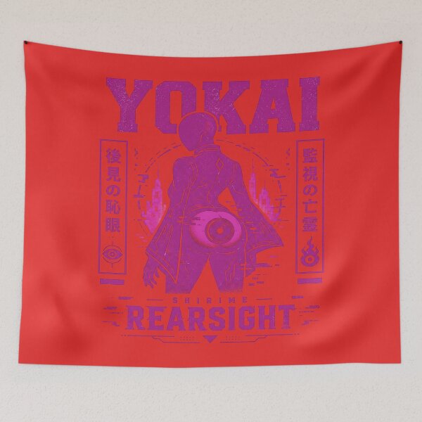 Item preview, Futuristic Shirime RearSight Cyber Yokai designed and sold by CoolCrazyQuirky.
