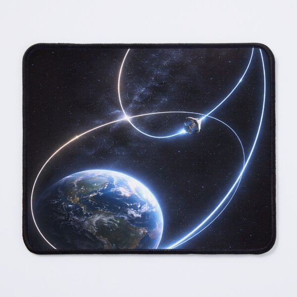 Item preview, Artemis II Earth Moon Transfer Orbit designed and sold by CuboBisiani virtual creative design.