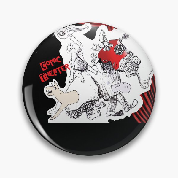 Item preview, Comic Theater With Circus Horse, Clowns, Dog, Singer (Drawing by ACCI)  designed and sold by VanyssaGraphics.