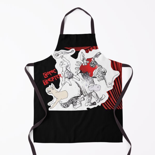 Item preview, Comic Theater With Circus Horse, Clowns, Dog, Singer (Drawing by ACCI) designed and sold by VanyssaGraphics.