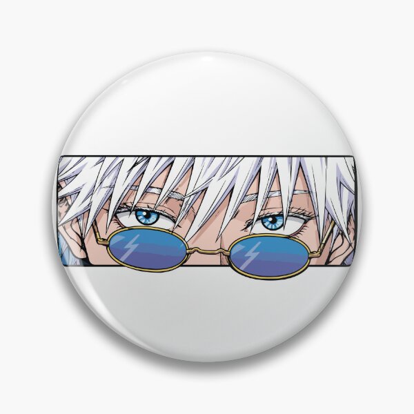Item preview, Gojo Blue Eyes Anime Peeker designed and sold by BrownHorse90s.