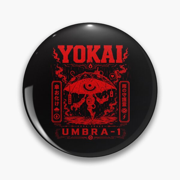 Item preview, Futuristic Kasa-obake Umbra-1Cyber Yokai designed and sold by CoolCrazyQuirky.