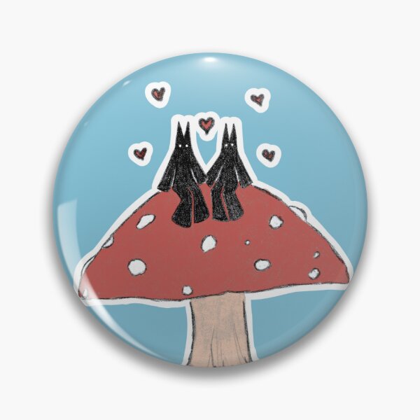 Item preview, Mushroom Heart Creatures designed and sold by emfpaints.