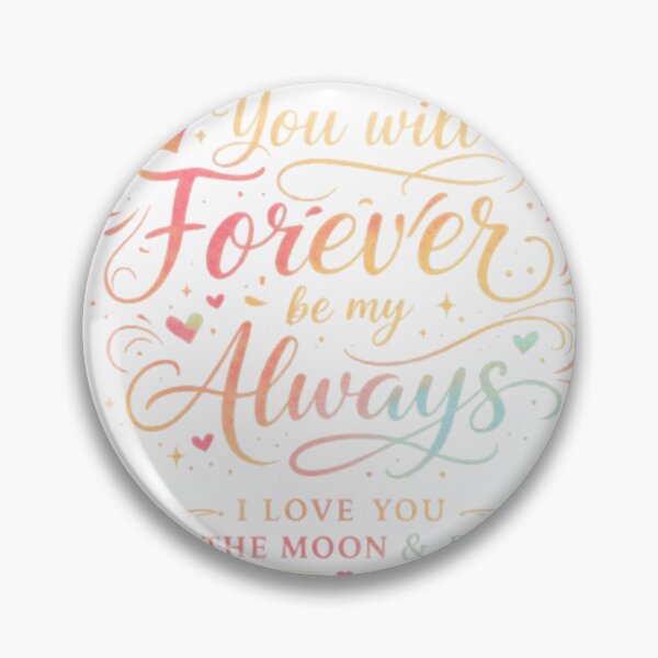 Item preview, Forever my Always designed and sold by GatesShop.