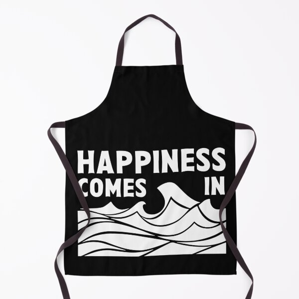 Item preview, Happiness Comes In Waves Quote  designed and sold by teeperfect.