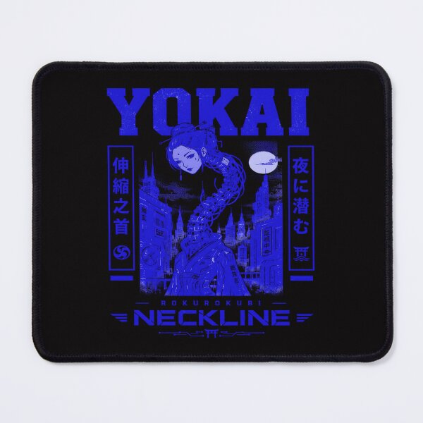 Item preview, Futuristic Rokurokubi Neckline Cyber Yokai designed and sold by CoolCrazyQuirky.