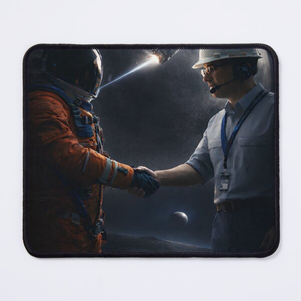Item preview, Artemis II Astronaut Engineer Moon Mission designed and sold by CuboBisiani virtual creative design.