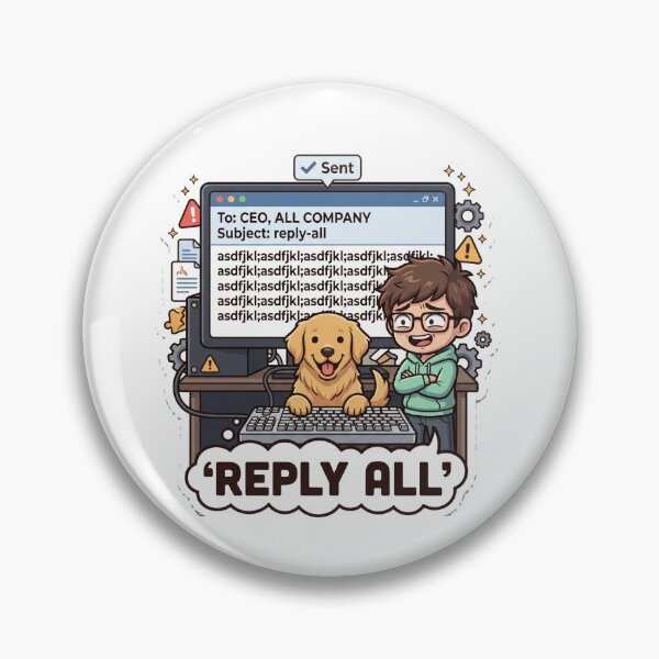 Item preview, Reply all designed and sold by IntrovertEngineer11.
