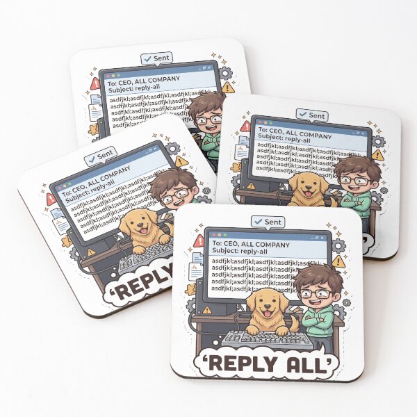 Item preview, Reply all designed and sold by IntrovertEngineer11.