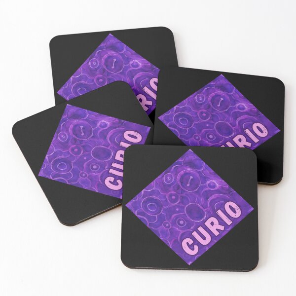 Item preview, Curio - Abstract Purple Curiosity Aesthetic designed and sold by PatykArt.