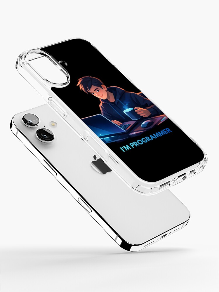 Thumbnail 2 of 5, iPhone Case, I’m Programmer designed and sold by Recezio.