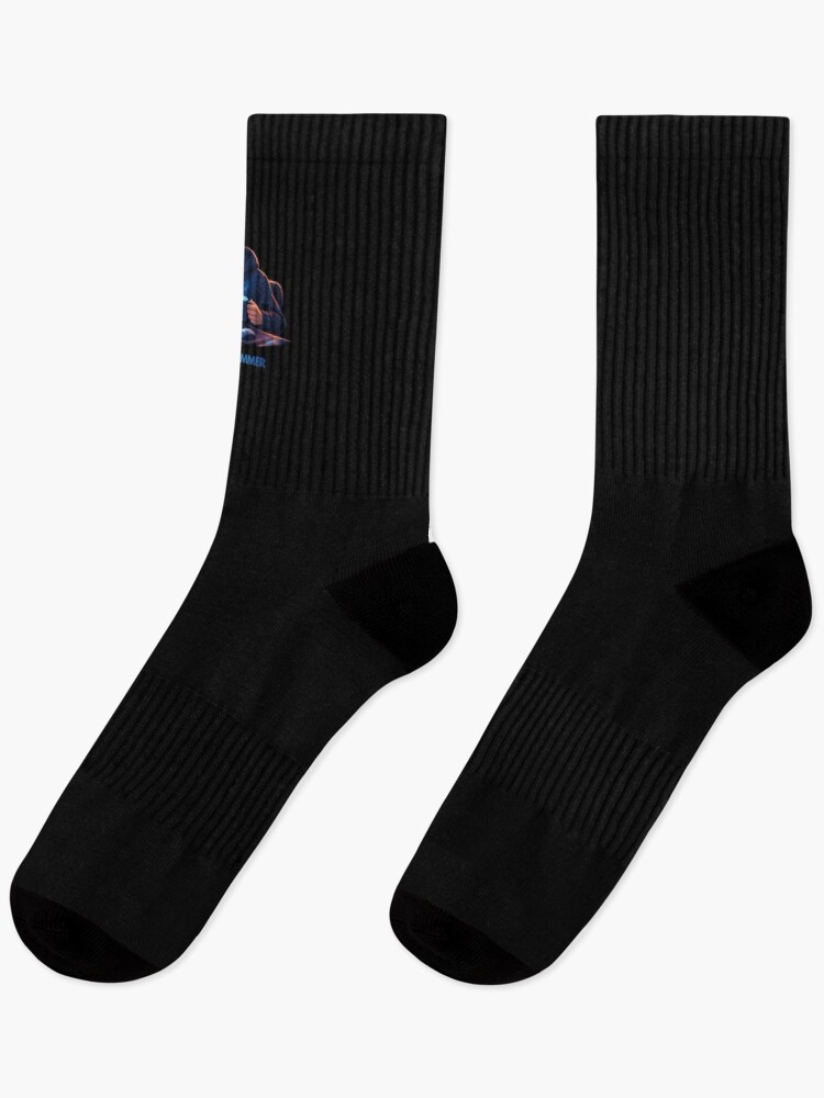 Thumbnail 1 of 5, Socks, I’m Programmer designed and sold by Recezio.
