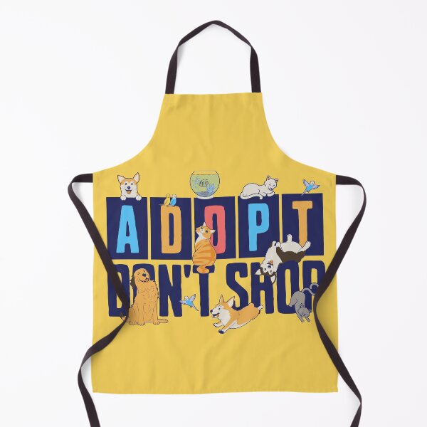 Item preview, Adopt Don’t Shop – Cute Animal Letters designed and sold by AngryToro.