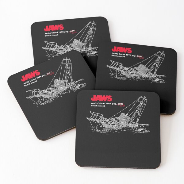 Item preview, Jaws Amity Island Boat Poster Graphic Today Design designed and sold by NatividadNastas.