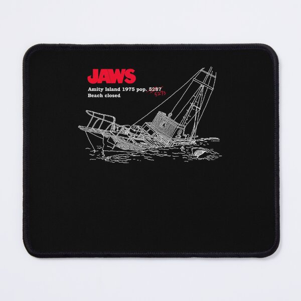 Item preview, Jaws Amity Island Boat Poster Graphic Today Design designed and sold by NatividadNastas.