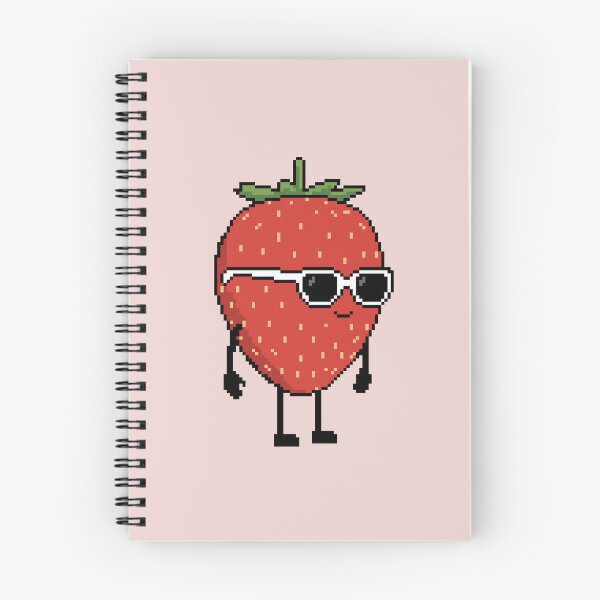 Item preview, Strawberry Pixel designed and sold by White Rim Mates.