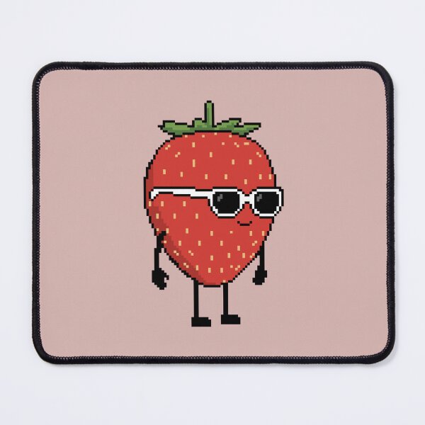 Item preview, Strawberry Pixel designed and sold by White Rim Mates.