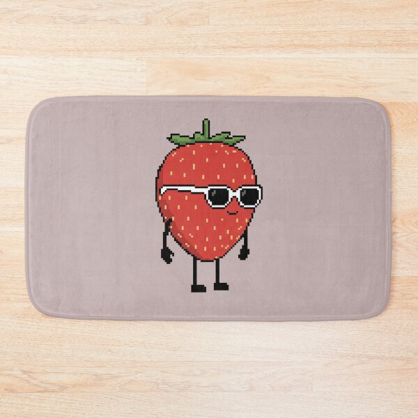 Item preview, Strawberry Pixel designed and sold by White Rim Mates.