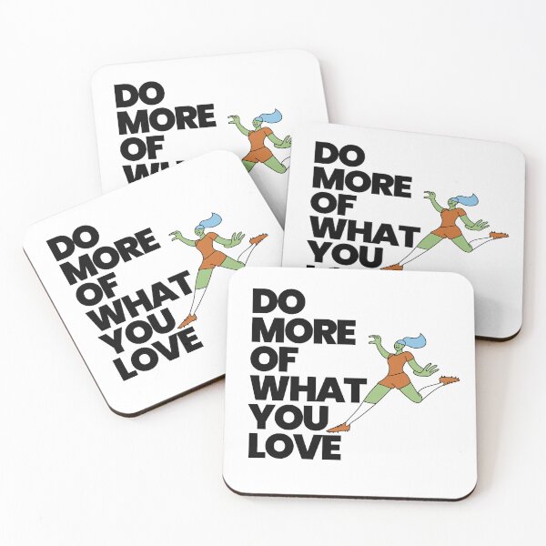 Item preview, Retro "Do More Of What You Love" Fitness Graphic designed and sold by SoftAuraStudi0.