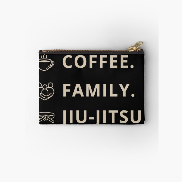 Item preview, Coffee. Family. Jiu Jitsu. designed and sold by DojoCraftJapan.