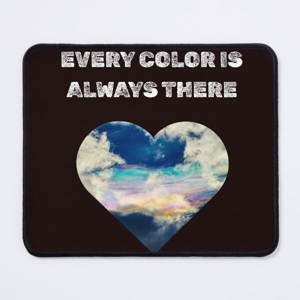 Item preview, Every Color is Always There (Dark tee Version) designed and sold by Feral Vibes.