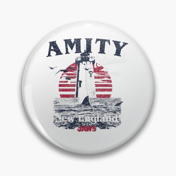 Item preview, Jaws Amity Island Lighthouse Poster Graphic Today Design designed and sold by NatividadNastas.